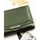 Portfel, zielony, skóra ekologiczna, RFID, Peterson