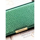 Portfel, zielony, skóra ekologiczna, RFID, Rovicky