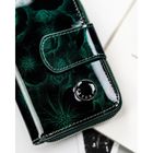 Portfel, zielony, skóra naturalna i ekologiczna, Peterson