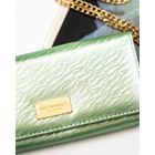 Portfel, zielony, skóra naturalna i ekologiczna, Peterson