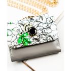 Portfel, zielony, skórzany, Peterson