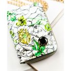 Portfel, zielony, skórzany, Peterson