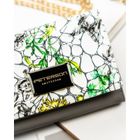 Portfel, zielony, skórzany, Peterson