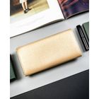 Portfel, złoty, skóra ekologiczna, 4U Cavaldi