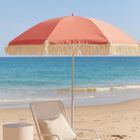 Progarden, Benor, parasol plażowy, różowy, 155 cm