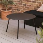 Progarden, okrągły stolik tarasowy, stalowy, 40-70 cm