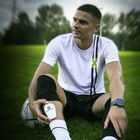 Proskary, nagolenniki piłkarskie, Mini białe, rozmiar uniwersalny