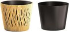 Prosperplast, Sandy Round, doniczka, mocca, 22 cm