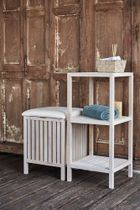 Pufa kosz na pranie 2w1, Norway white