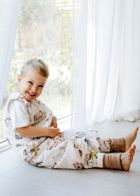 Pulp, Bamboo, Farma, śpiworek ocieplany z nogawkami, beżowy, TOG 1.75, 2.5-5 l