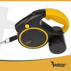 Purlov, smycz automatyczna z latarką, 5m