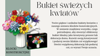 QBI, Bukiet świeżych kwiatów, klocki konstrukcyjne, 1009 elementów