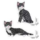 QBI, Kot 2w1 z dźwiękiem, klocki konstrukcyjne, 2302 elementów