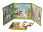 QBI, zwierzęta domowe, puzzle magnetyczne, 9+12+16 elementów