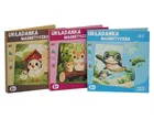 QBI, Zwierzęta leśne, puzzle magnetyczne, 9+12+16 elementów