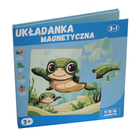 QBI, Zwierzęta morskie, puzzle magnetyczne, 9+12+16 elementów