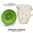 Qualy, kubek z pokrywką, wiewiórka, 10428-GN-OR