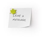 Qualy, magnesy, Leaf a Message, kolorowe