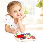 Quercetti, Fanta filo, wyszywanka, zestaw kreatywny, Zoo