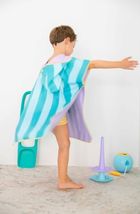 Quut, dwustronne poncho kąpielowe dla dzieci, Lagoon