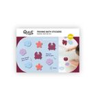 Quut, Seaside, zestaw piankowych naklejek do kąpieli, z wędką