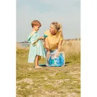 Quut, zestaw zabawek plażowych w torbie z siateczkowym dnem, Ocean