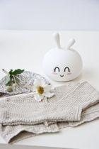 Rabbit & Friends, Królik Słodziak, lampka silikonowa, biała
