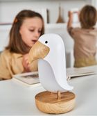 Rabbit & Friends, Maskonur, lampka z głośnikiem, biała