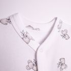 Rampers chłopięcy, biały, Nicol