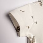 Rampers dziewczęcy, beżowy, Nicol