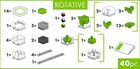 Ravensburger, GraviTrax, GO Rotative, zestaw startowy