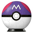 Ravensburger, Pokemon Master Ball, Kula, puzzle 3D, 54 elementy