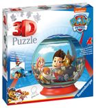 Ravensburger, Psi Patrol, kula, puzzle 3D, 72 elementy