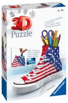 Ravensburger, Trampek, USA, puzzle 3D, 108 elementów