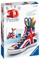 Ravensurger, Trampek, Union Jack, puzzle 3D, 108 elementów