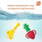 RaZbaby, Fruitique, silikonowy gryzak do owoców i pokarmu, banan