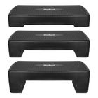 Rebel Active, step do aerobiku i ćwiczeń fitness, 3 stopnie, 68 cm, czarny, RBA-3227-BK