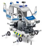 Revell, Junior Kit, Van policyjny, poazd do składania, 1:20