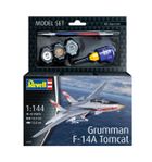 Revell, Model Set, Grumman F-14A Tomcat, model do sklejania z farbami