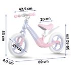 Ricokids, Funnu, rowerek biegowy dla dzieci, różowo-fioletowy
