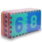 Ricokids, mata piankowa puzzle, litery, cyfry, 30-30 cm