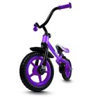 Ricokids, rowerek biegowy, stalowa rama, 10 cali, fioletowy