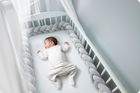 Ricokids, warkocz, ochraniacz do łóżeczka, szary
