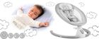 Ricokids, wielofunkcyjny leżaczek bujaczek, biało-szary