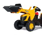 Rolly Toys, traktor Rolly Kid JCB, z łyżką i przyczepą, 023837