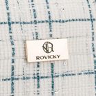 Rovicky, kosmetyczka, tkanina syntetyczna, 1-komorowa, niebieska