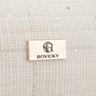 Rovicky, kosmetyczka, tkanina syntetyczna, beżowa