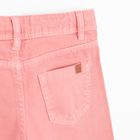 Różowe spodnie jeansowe wide leg z regulacją Cool Club