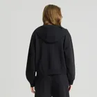 Rozpinana bluza z kapturem o kroju crop NOWEAR