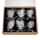 Ruhhy, bombki przezroczyste, aniołki, 6 szt.